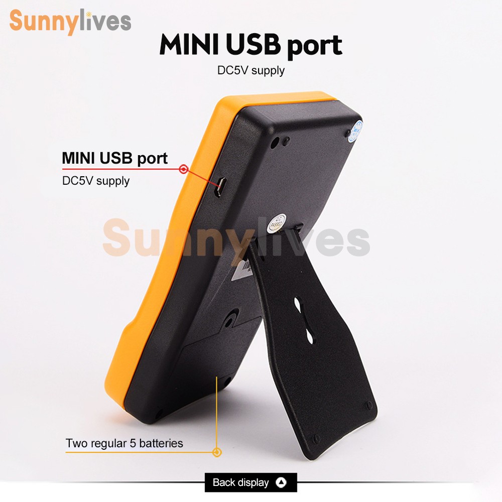 LCD High-precision Capacitor Meter Auto Range Handheld Capacitor Circuit Tester