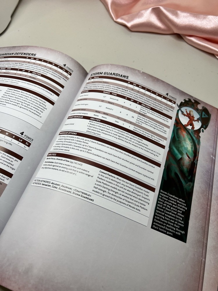 Games Workshop Warhammer 40K Codex: Aeldari Core Rules 2022 Edition