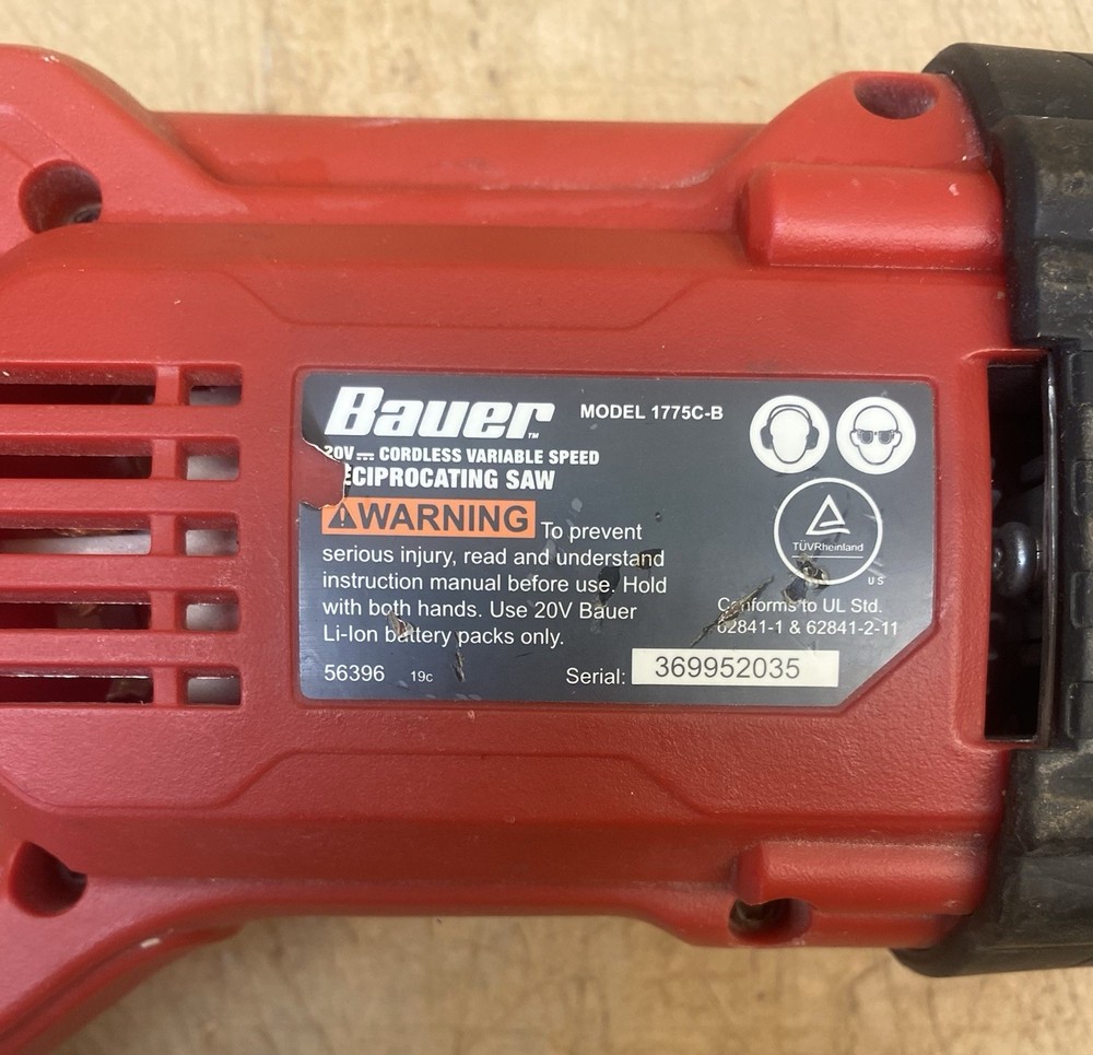 BAUER TOOLS 1775C-B (PSN039447) - TOOL ONLY