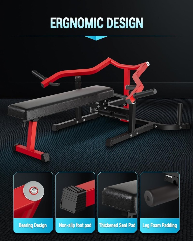 Chest Press Machine 1250 Lbs Bench Press Machine Adjustable Bench Workouts Gym