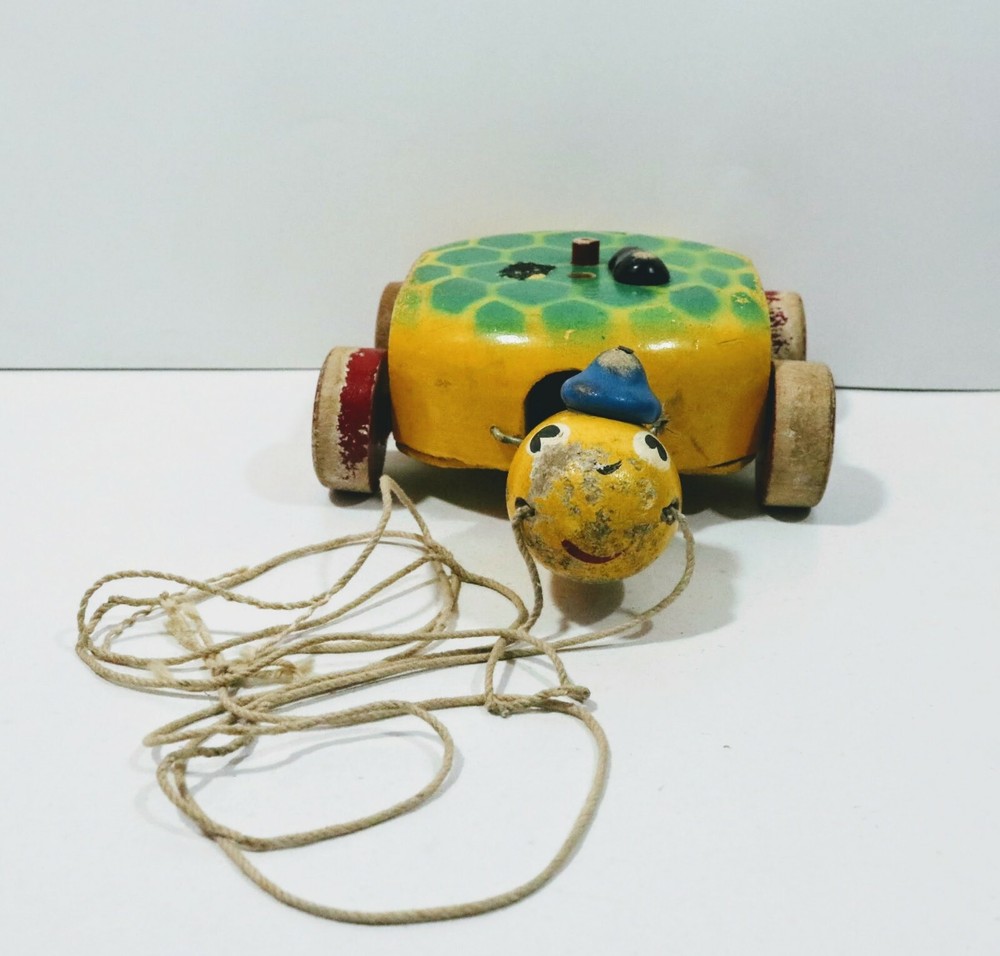 Vintage Pull Toy Turtle from Red Robin