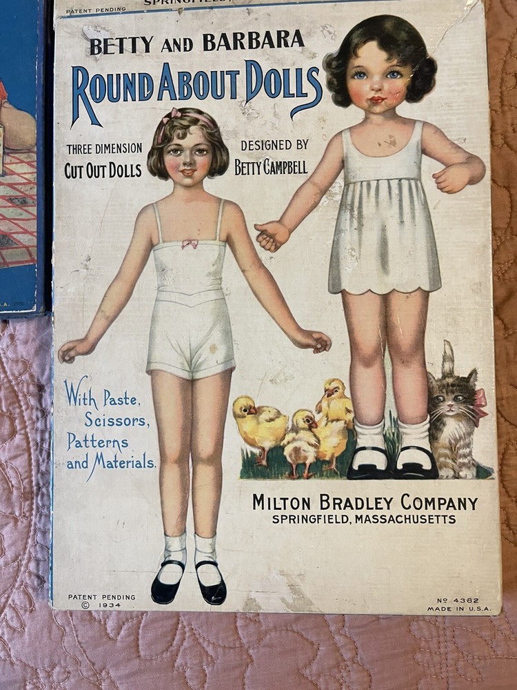 Round About Paper dolls Antique