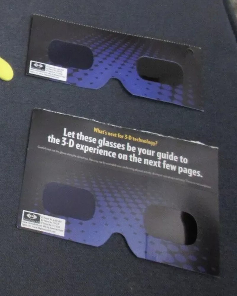 4 Pair of Assorted 3D Glasses