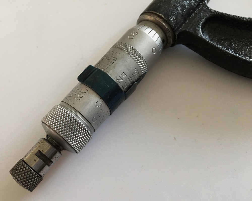 Vintage Boxed, ‘Moore & Wright’ Micrometer No. 966