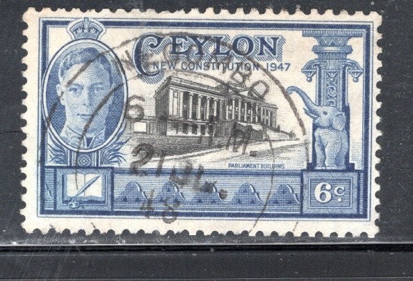 BRITISH CEYLON STAMPS USED LOT  61879