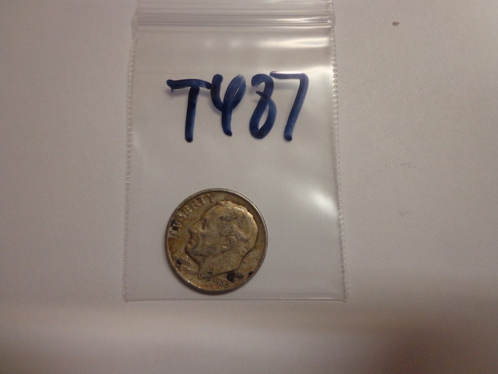 1953 D Roosevelt Dime 90% Silver