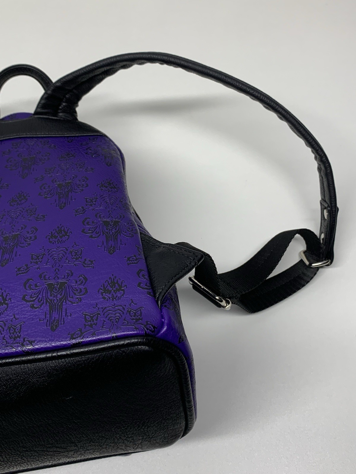 Rare Loungefly Disney Haunted Mansion Purple Backpack Amazing Condition
