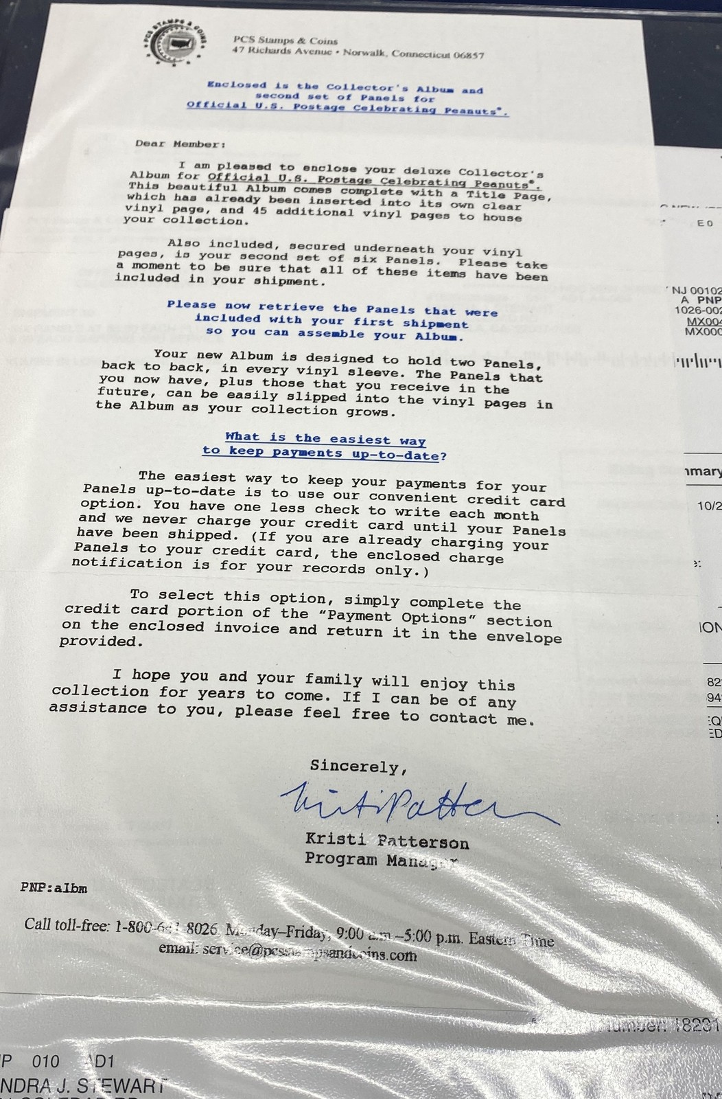 Peanuts Collection Album Snoopy Official US Postage Stamp Binder PCS Stamps