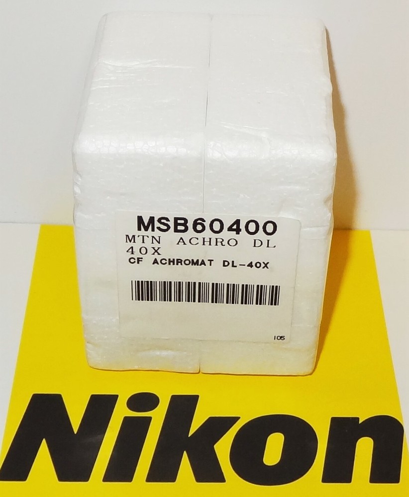 Nikon CF Achromat DL 40X Phase Microscope Objective For YS100