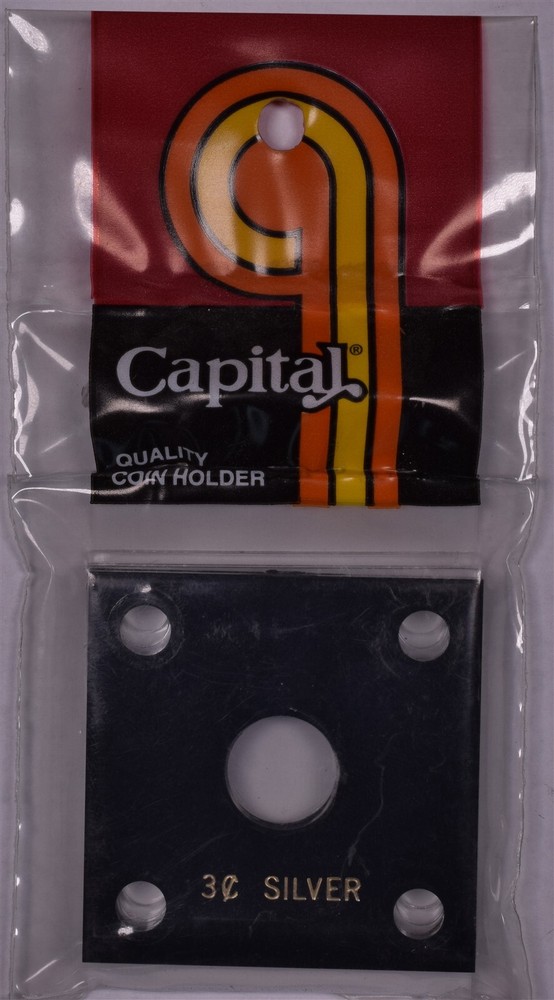 Capital Plastics 3 Cents Silver Holder
