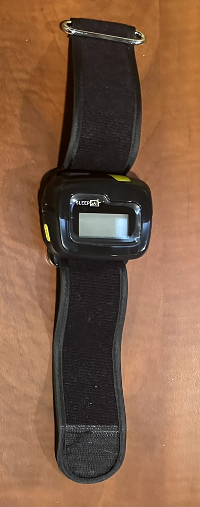LIKE NEW SleepSat Pulse Oximeter Sleep Test with Advanced Pattern Detection