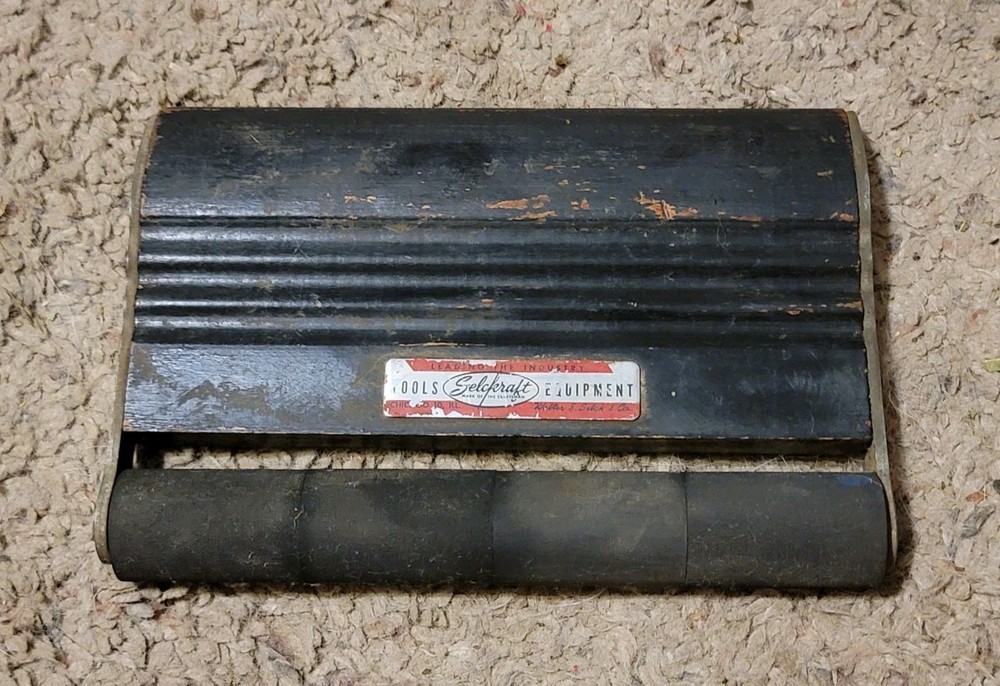 Walter E. Selck Selckraft Roller Vintage Equipment Tool