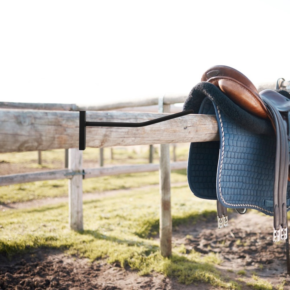 Portable Wall Mounted Saddle Rack Stand Equestrian Equipment Storage