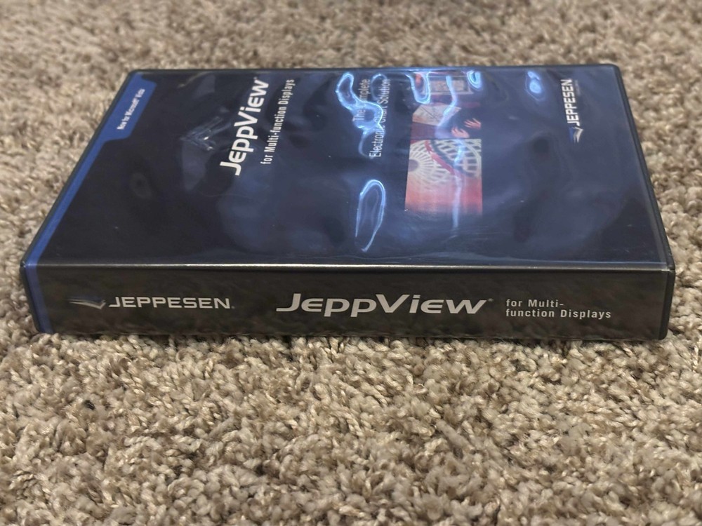 Jeppeson Electronic Chart JeppView For Multi-function Displays~Vista 2009 CD-Rom