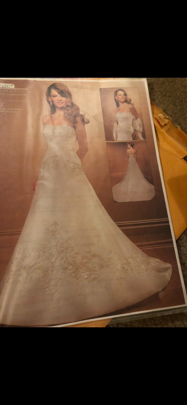 size 22 wedding dress used