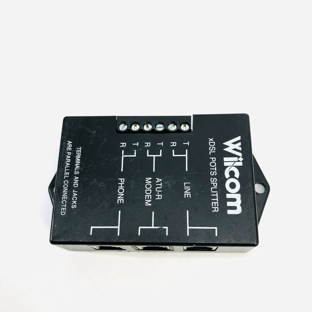 WILCOM PS-155-01 DSL POTS SPLITTER JACK