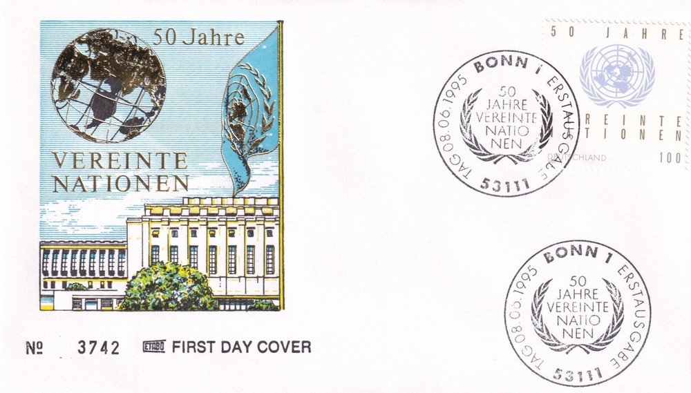 ⭐ 1995 Bonn Germany - First Day cover FDC - Ersttagsbrief ⭐ E508