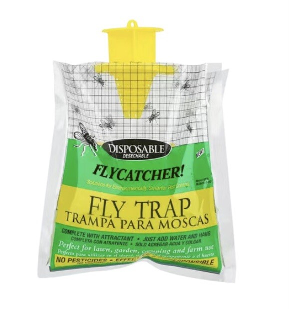 5 Pack Disposable Fly Trap Catch Flies