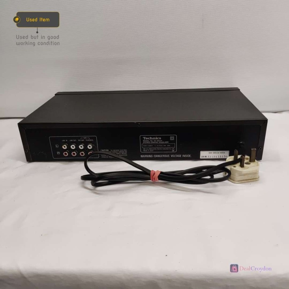 TECHNICS SH-8044 STEREO GRAPHIC EQUALIZER HI-FI