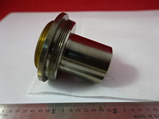 MICROSCOPE PART CONVERGING LENS CAMERA ADAPTOR UNKNOWN OPTICS AS IS &55R-A-06