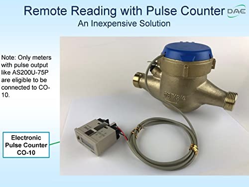 Water Meter with Pulse Output 3/4 Inch