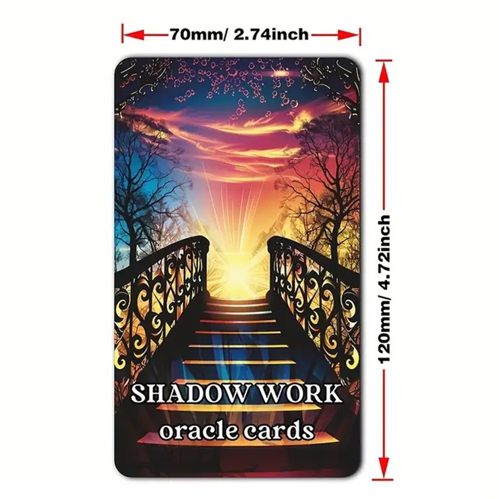 Shadow Work Oracle: 56 Oracle Card Deck with keywords and messages