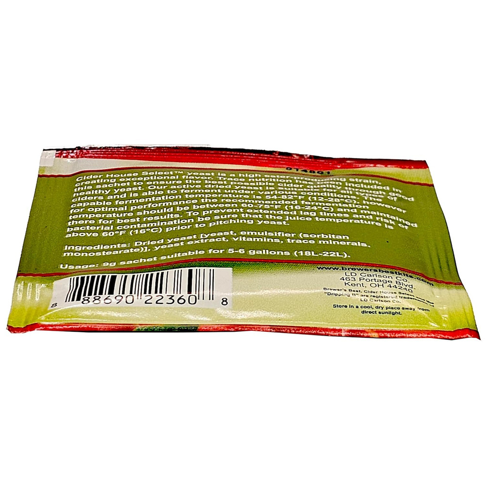Cider House Select Premium Cider Yeast