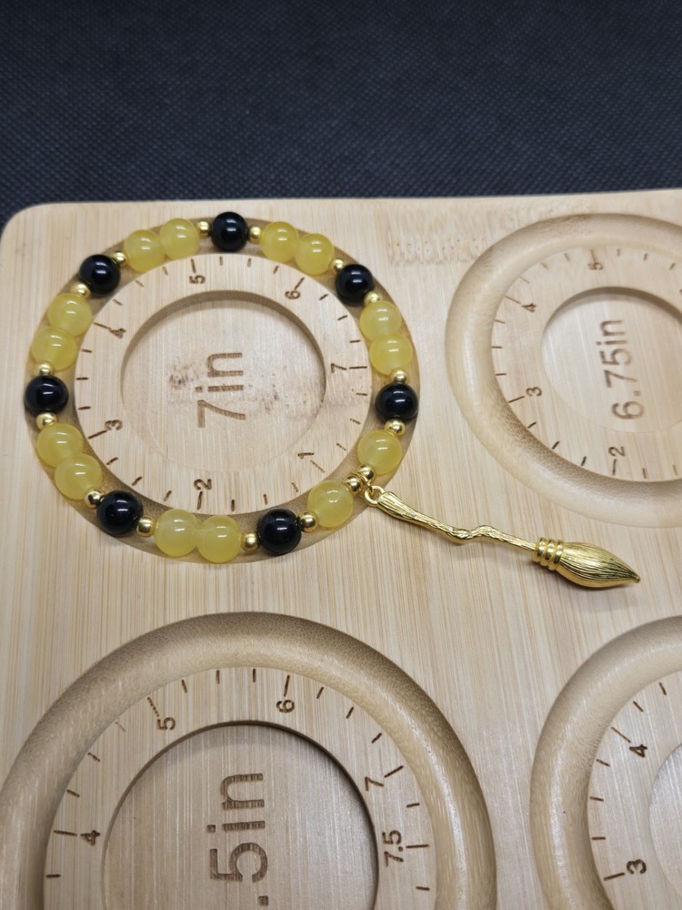 Handcrafted Wizard And Witches School Color Theme Bracelet