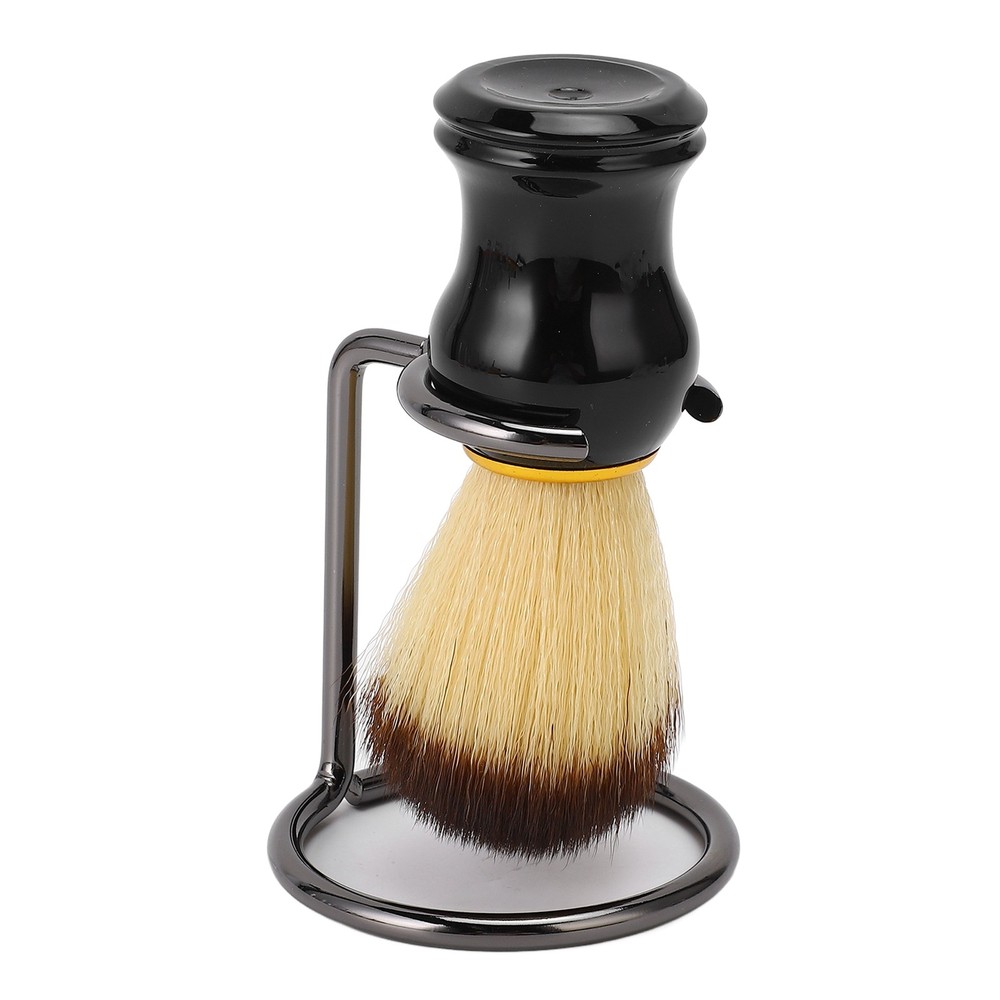 Curved Handle Shaving Brush Set For Comfortable Shaving Experience