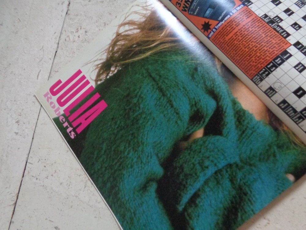 CHESNEY HAWKES magazine Julia Roberts POSTER DEPECHE MODE Johnny Depp ROXETTE