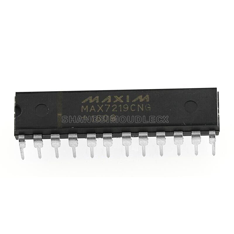 IC MAXIM MAX7219CNG Max7219 IC DRIVER LED DISPLAY 8DGT 24-DIP