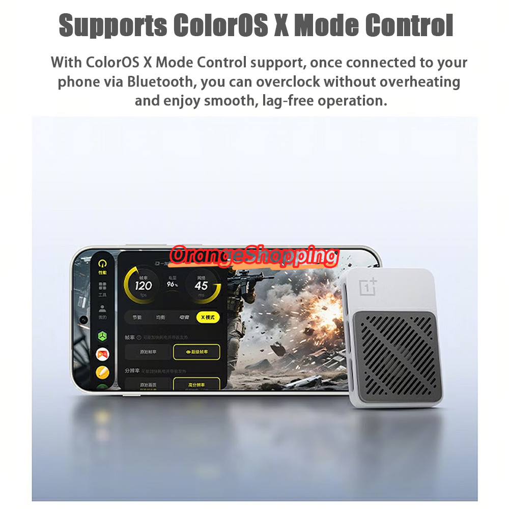 Original OnePlus Magnetic Cooler –9.8mm Ultra Thin, for OnePlus/ iPhone/ Android