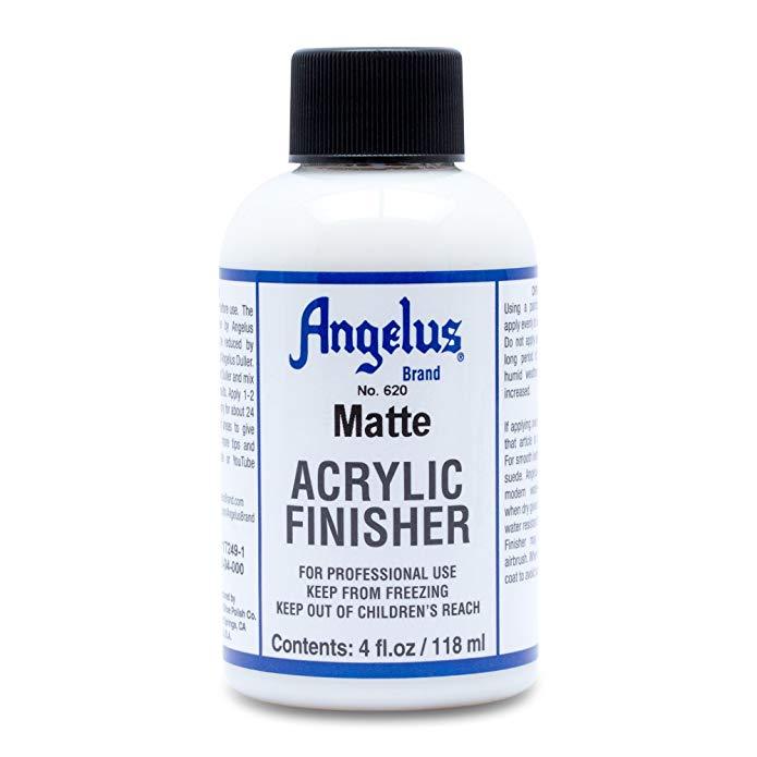 Angelus Brand Acrylic Leather Paint Finisher - Mate No. 620 - 4oz
