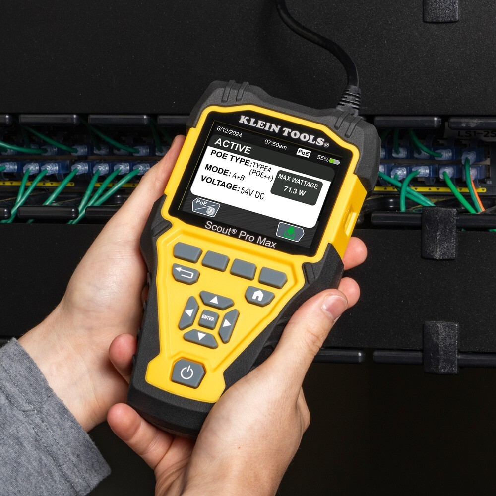 Klein Tools VDV501-770 Scout® Pro Max Network Cable Tester With Remote Set