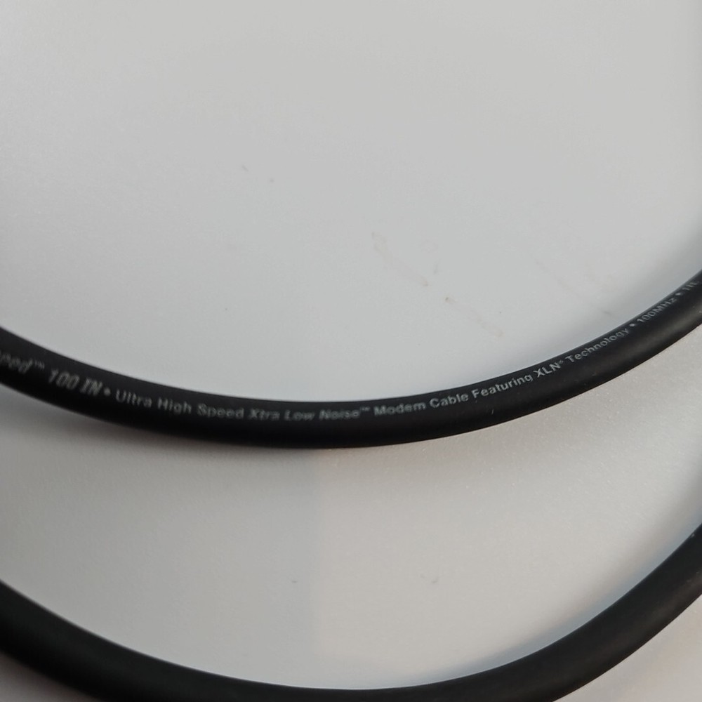 Monster Cable Data Speed 100 XLN Modem Cable 100XLN- 5'