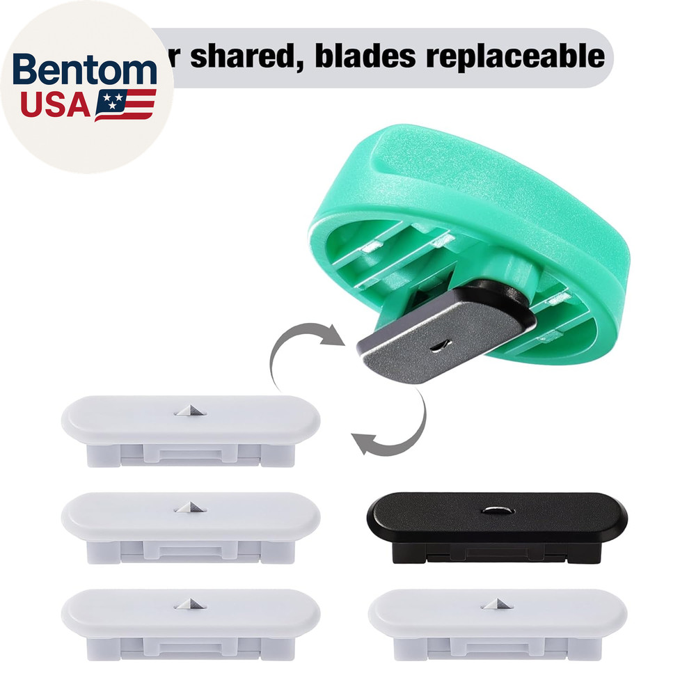 6-Pack Paper Cutter Replacement Blade Kit,Compatible for Cricut Portable Trimmer
