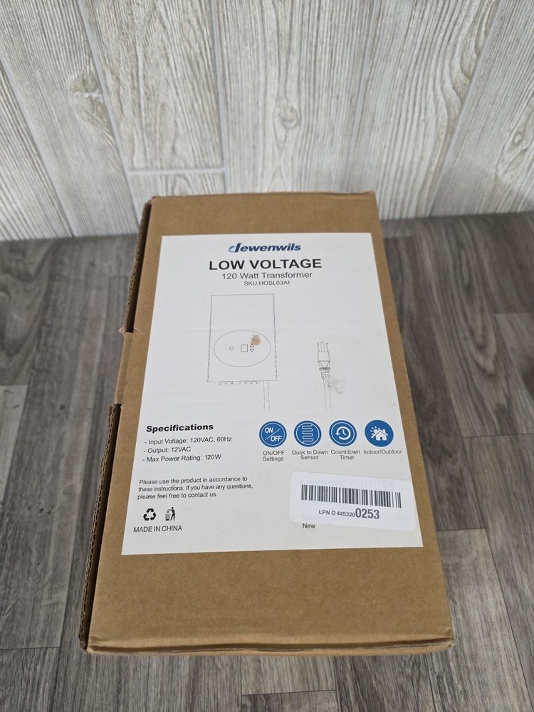 DEWENWILS 120W Low Voltage Transformer HOSL03A