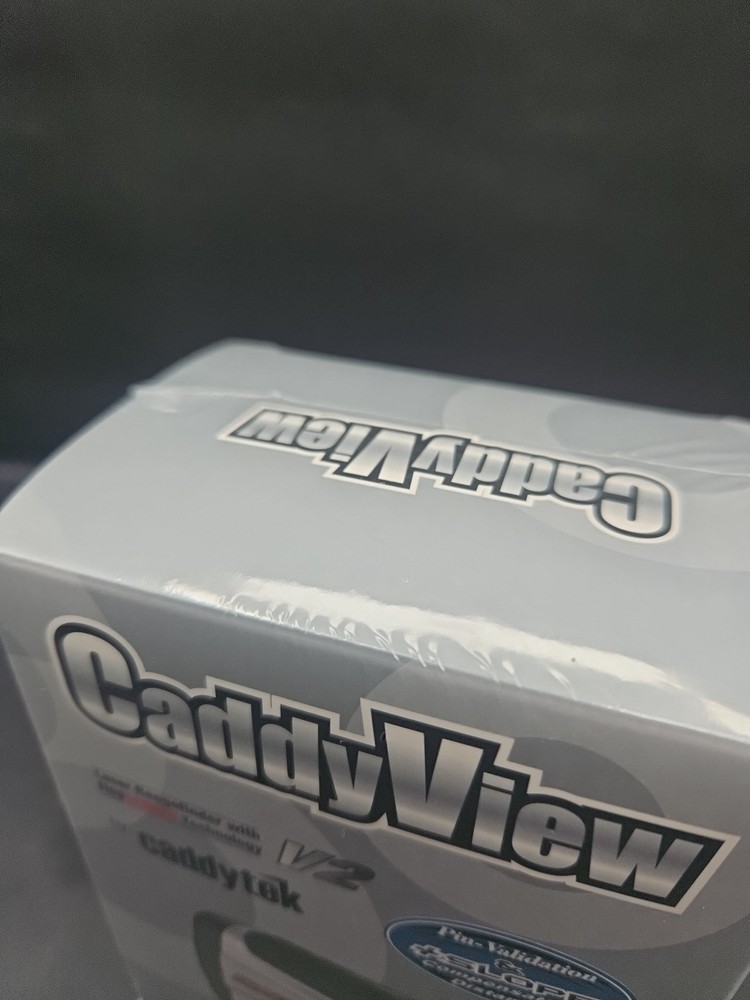 Caddytek Golf Laser Rangefinder CaddyView V2 - Sealed - New In Box