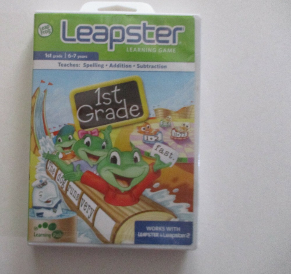 Leapfrog Leapster First Grade Teaches Spelling & Math