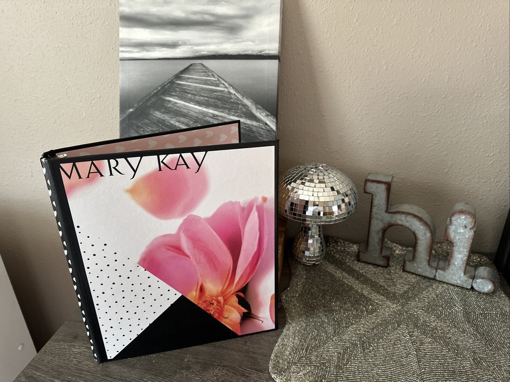 MARY KAY Multi Print Floral 3-Ring Binder PreOwned