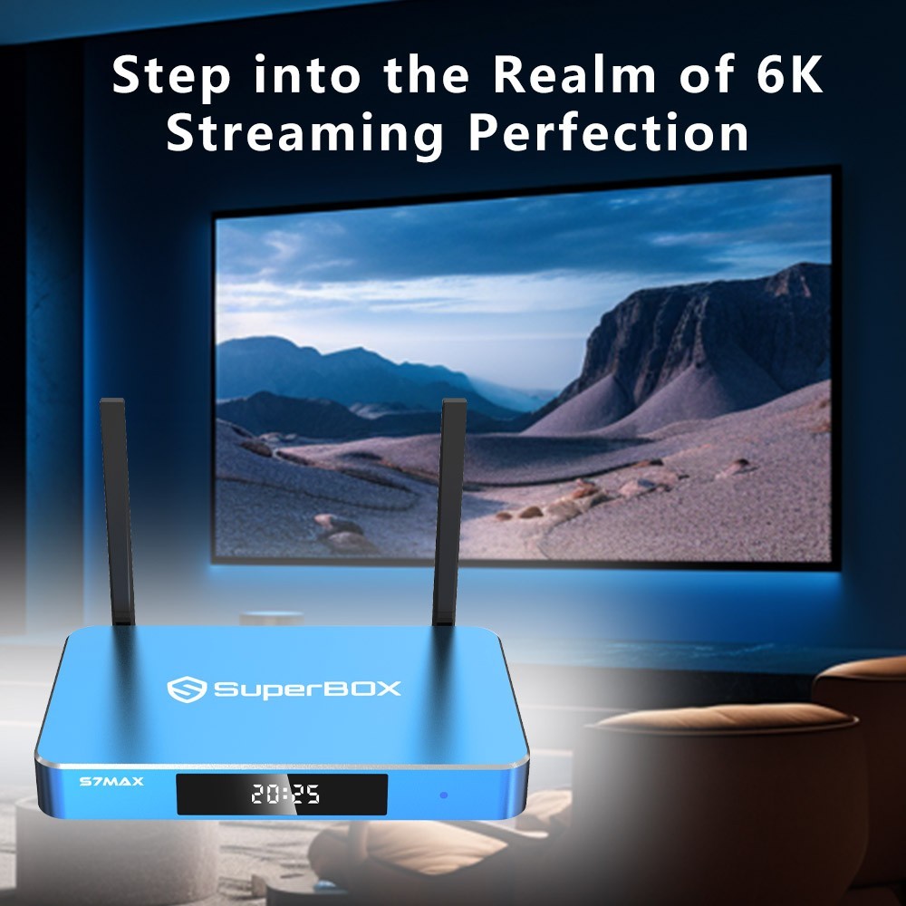 SuperBOX S7 Max HaveTime Shift Android Streaming Same Day Shipping message to Me