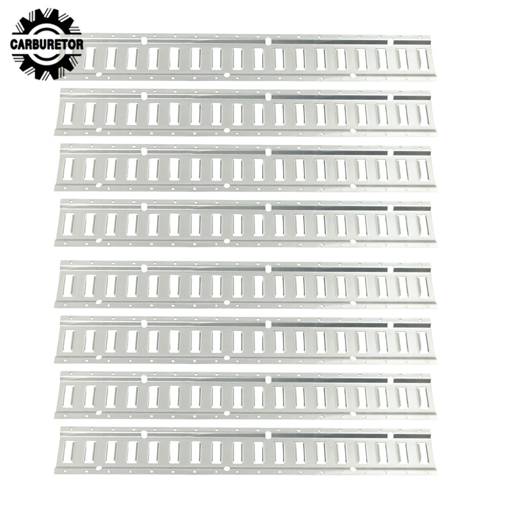 24 Pcs 3 Ft Silver E Track Rails Complete Kit With Mounting Hardware For Trucks