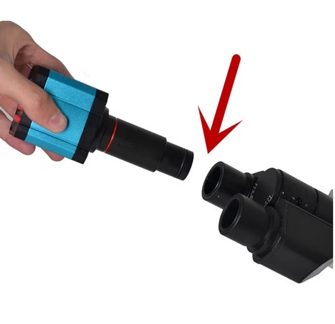 37MP 1080P 60FPS USB Industrial Microscope Camera with Conversion Adapter