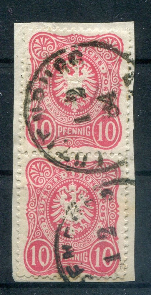 Dr Penny Time 41aIV Variety Postmarked BPP (AA5717