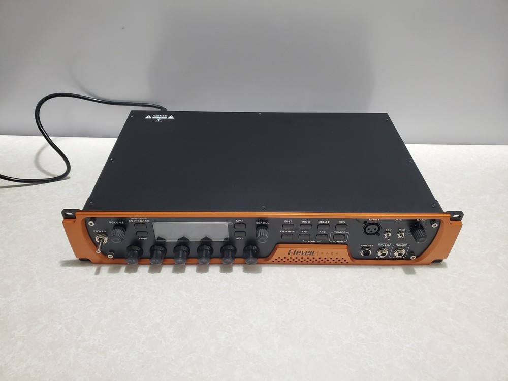 Avid Eleven Rack Multi-Effects Guitar Processor - "Mint Condition"