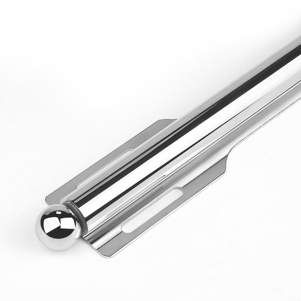 12" Valet Rod for Closet Pull Out (1 Pack, Chrome)