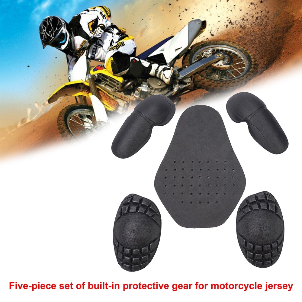 Protector 5 piece back protector black elbow protector shoulder protector