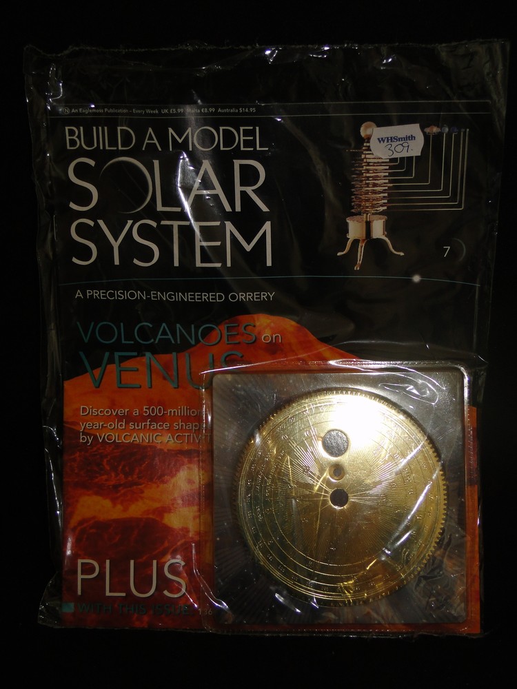 NEW EAGLEMOSS BUILD A MODEL SOLAR SYSTEM ORRERY part 7