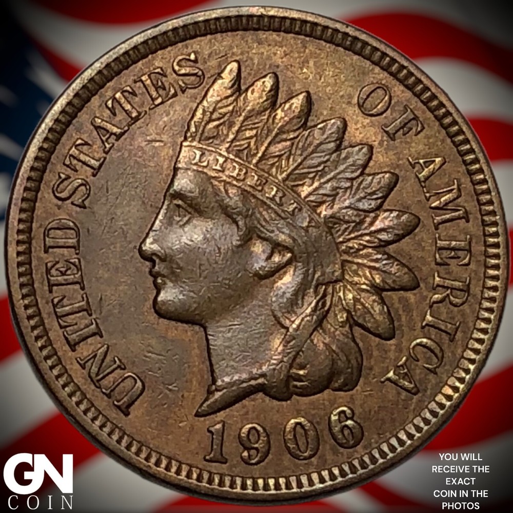 1906 Indian Head Cent Penny Y3710