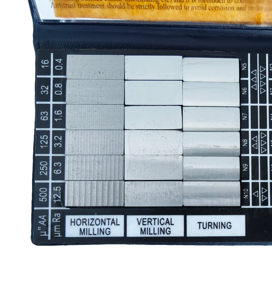 Surface Roughness Standards Set Roughness Comparison Specimens with 30PCS